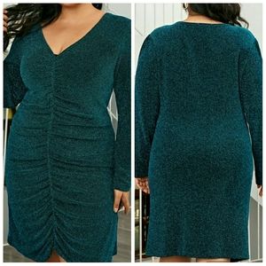 Glitter stretch dress